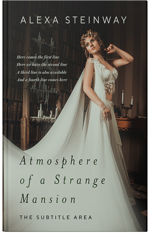 Front view of Premade Fantasy Book Cover - Kangaroo