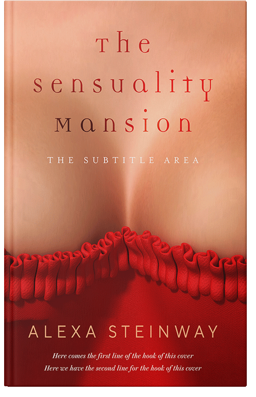 Front view of Premade Erotica Book Cover - Tonys Pink