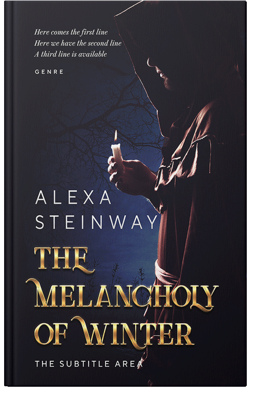 Front view of Premade Mystery & Thriller & Suspense Book Cover - Cinder