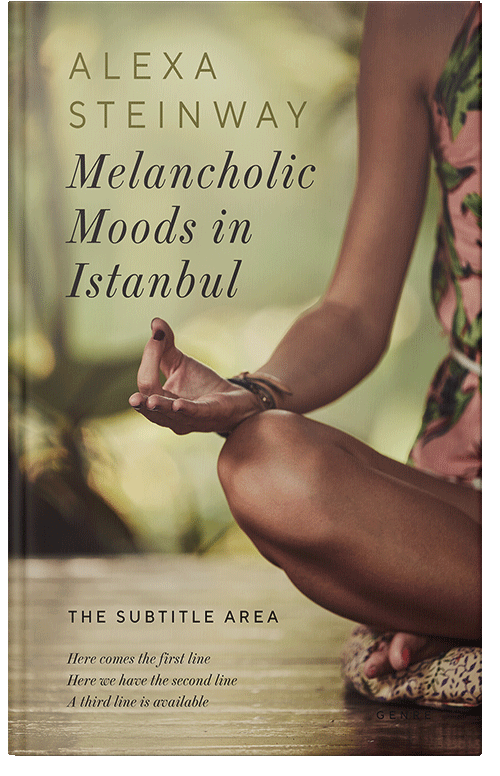 Front view of Premade Health & Dieting & Fitness Book Cover - Mongoose