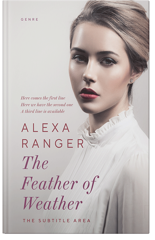 Front view of Premade Historical Book Cover - Swiss Coffee