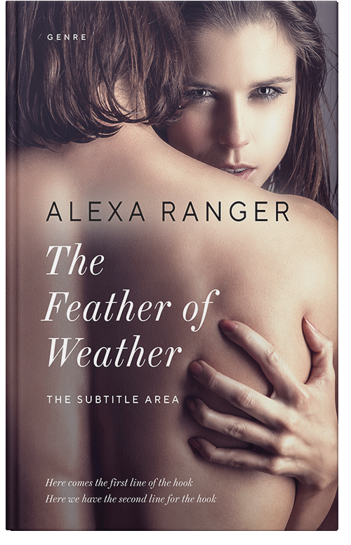 Front view of Premade Erotica Book Cover - Falcon