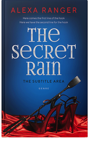 Premade Book Cover Catalina Blue