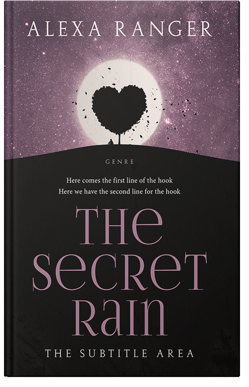 Front view of Premade Romance Book Cover - Lily