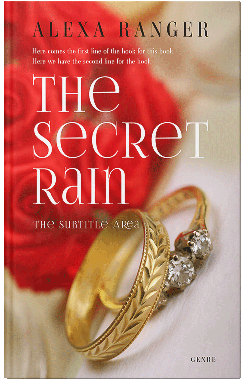 Front view of Premade Romance Book Cover - Thunderbird