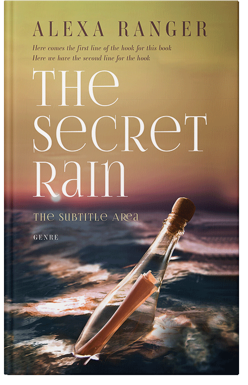 Front view of Premade Mystery & Thriller & Suspense Book Cover - Teak