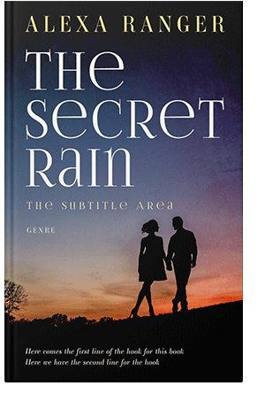 Pre Made Book Cover Brandy Rose