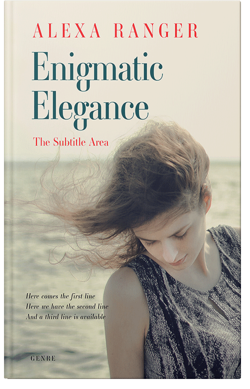 Front view of Premade Teen & Young Adult Book Cover - Sisal
