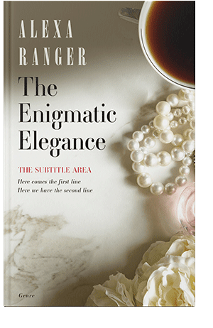 Pre Made Book Cover Moon Mist