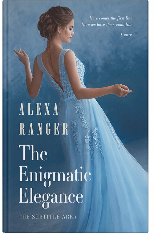 Front view of Premade Romance Book Cover - Ming