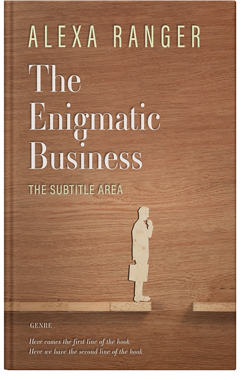 Front view of Cape Palliser #22371 - Premade Self-Improvement & Self-Help Book Cover