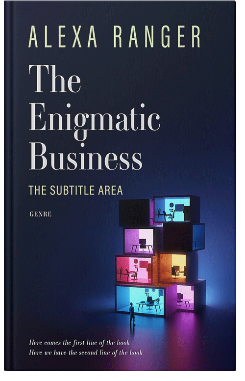 Front view of Premade Business Book Cover - Haiti