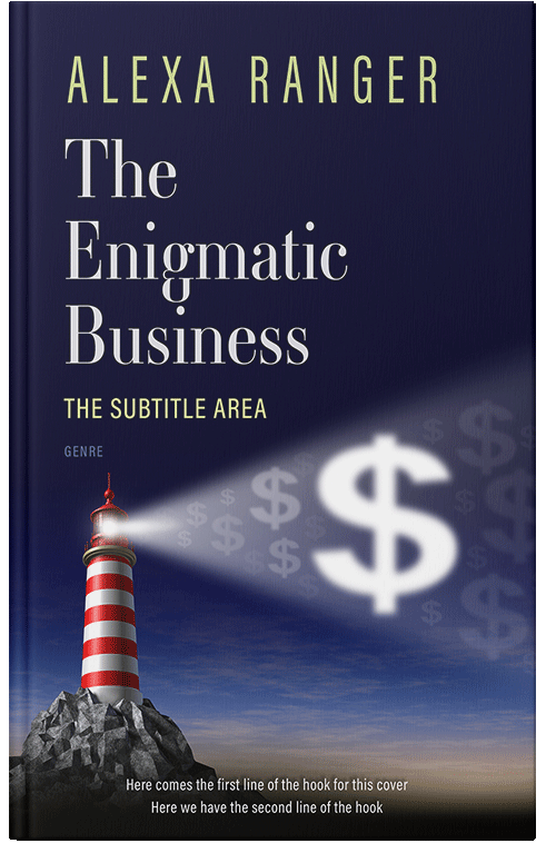 Front view of Premade Business Book Cover - Haiti