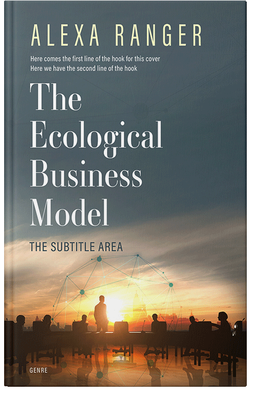 Front view of Premade Self-Improvement & Self-Help Book Cover - River Bed