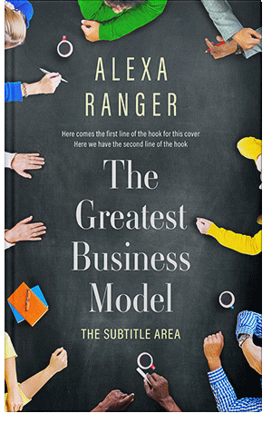 Premade Book Cover Outer Space