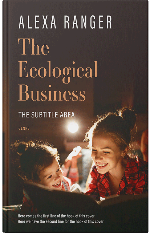 Front view of Premade Family & Parenting Book Cover - Treehouse