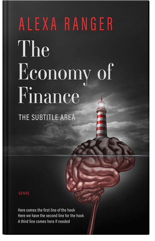 Front view of Premade Self-Improvement & Self-Help Book Cover - Cod Gray