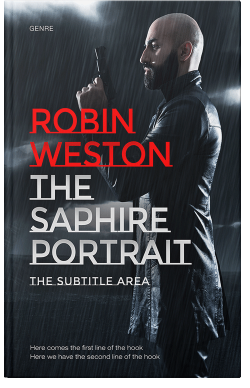 Front view of Premade Mystery & Thriller & Suspense Book Cover - Bunker