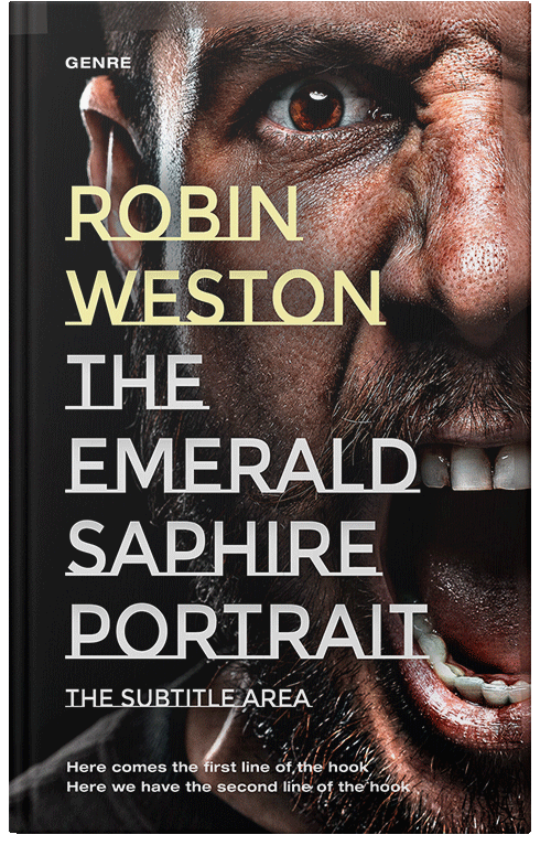 Front view of Premade Mystery & Thriller & Suspense Book Cover - Akaroa