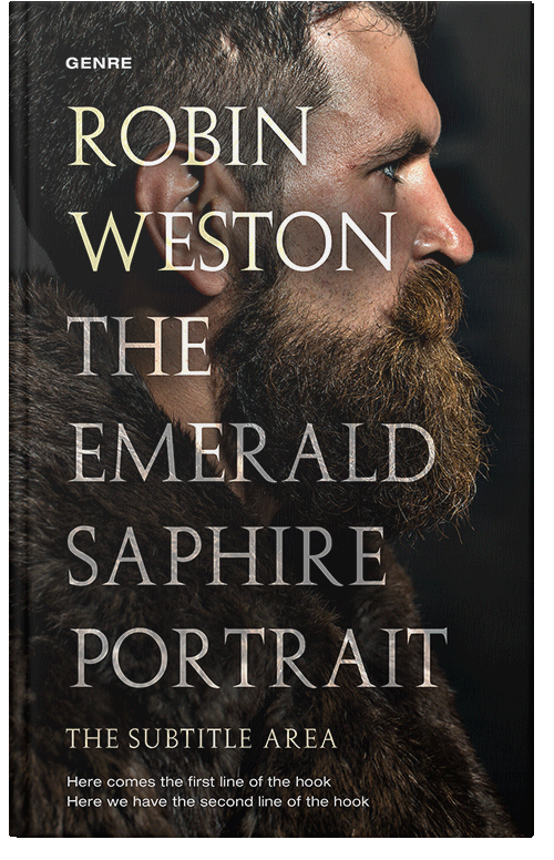 Front view of Premade Mystery & Thriller & Suspense Book Cover - Zeus