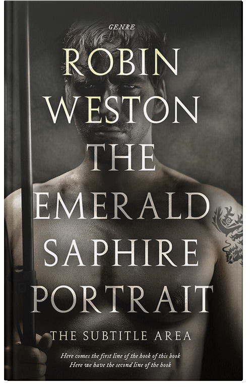 Front view of Premade Historical Book Cover - Dune