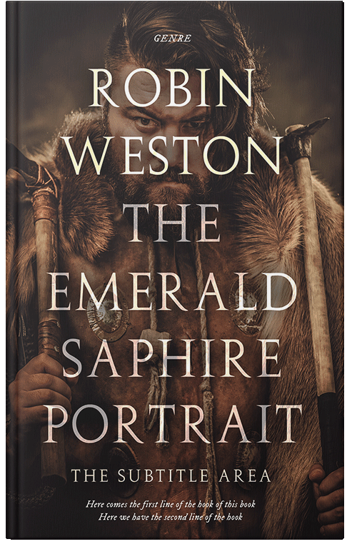 Front view of Premade Historical Book Cover - Treehouse