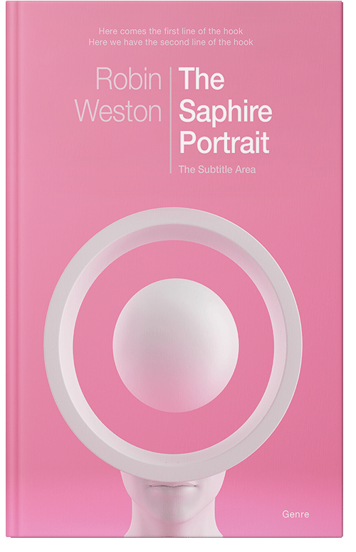 Front view of Premade Self-Improvement & Self-Help Book Cover - Mauvelous