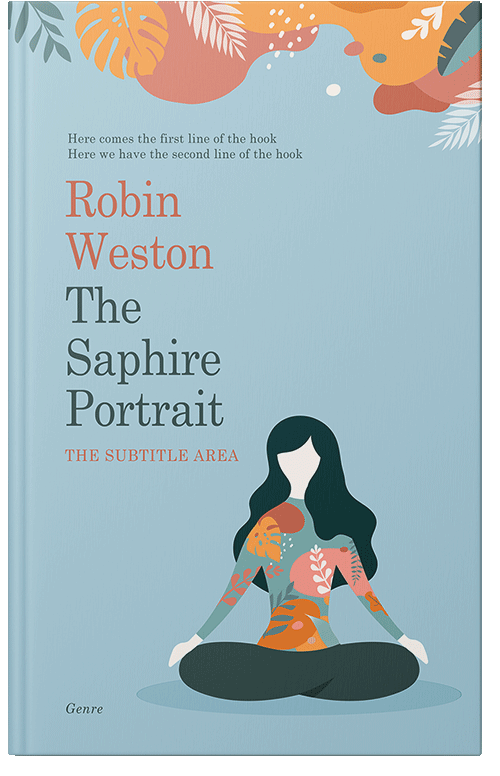 Front view of Premade Health & Mind & Body Book Cover - Jungle Mist