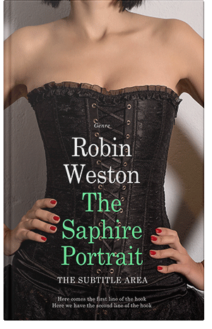 Premade Book Cover Tan