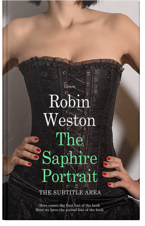 Front view of Premade Erotica Book Cover - Tan