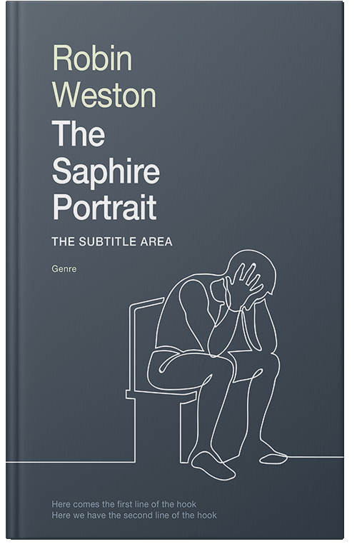 Front view of Premade Health & Mind & Body Book Cover - River Bed