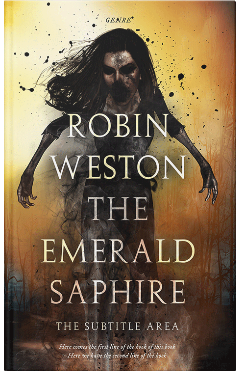 Front view of Premade Horror Book Cover - Treehouse