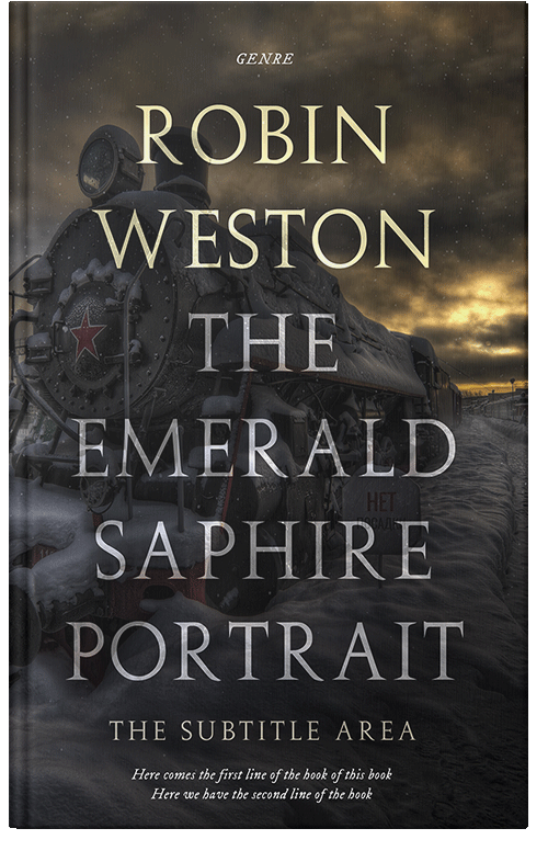 Front view of Premade Mystery & Thriller & Suspense Book Cover - Dune