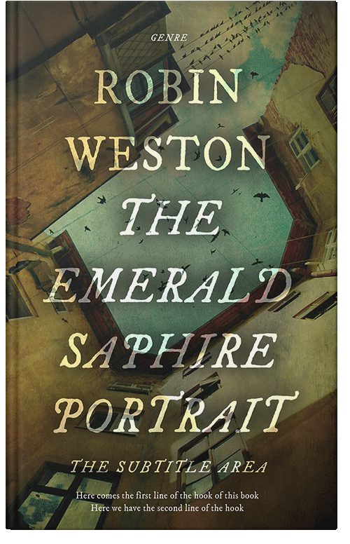 Front view of Premade Horror Book Cover - Kelp