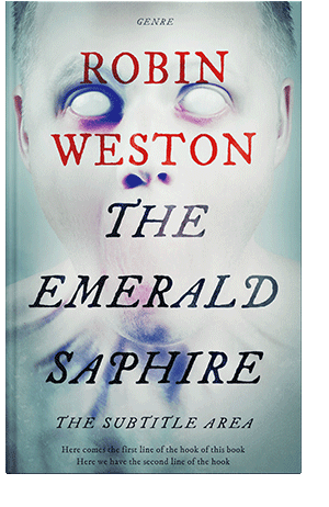 Pre Made Book Cover Tiara