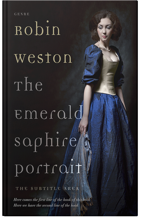 Front view of Premade Historical Book Cover - Woodsmoke