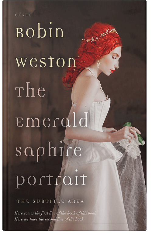 Front view of Premade Historical Book Cover - Clam Shell