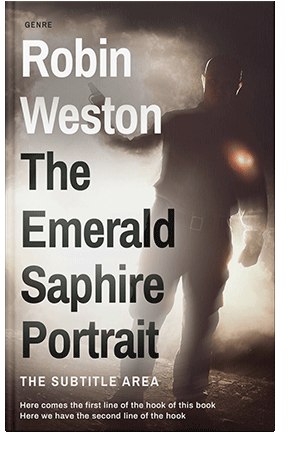 Pre Made Book Cover Pearl Bush