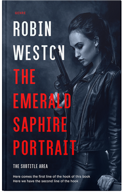 Front view of Premade Mystery & Thriller & Suspense Book Cover - Firefly