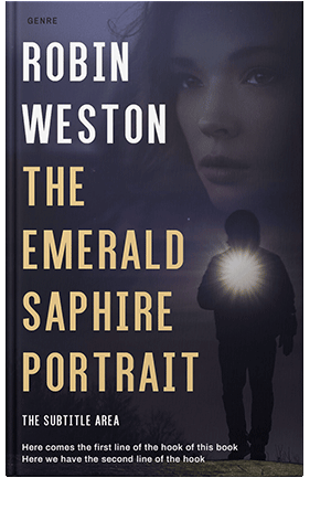 Pre Made Book Cover Steel Gray