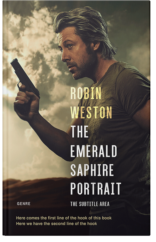 Front view of Premade Mystery & Thriller & Suspense Book Cover - Pavlova