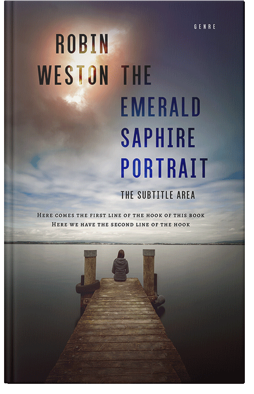 Front view of Premade Literary Fiction Book Cover - Tundora