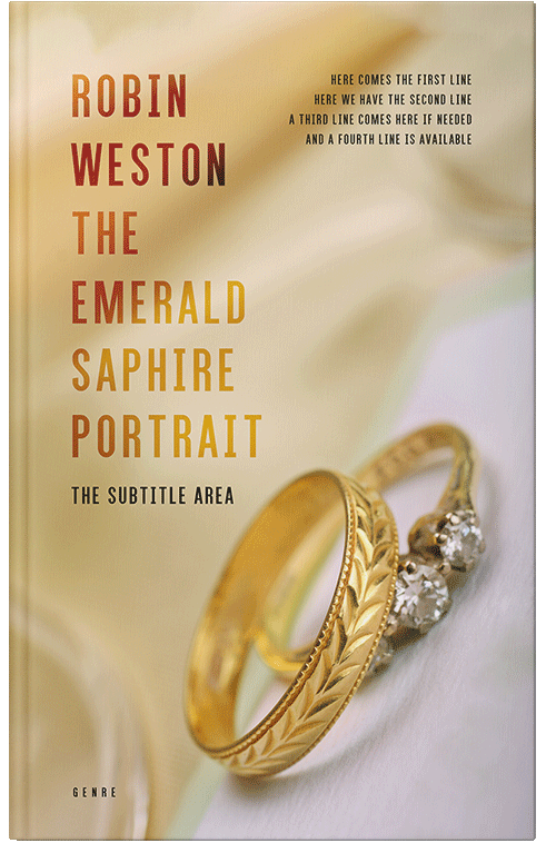 Front view of Premade Romance Book Cover - Pavlova