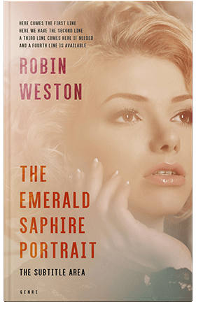 Pre Made Book Cover Cameo