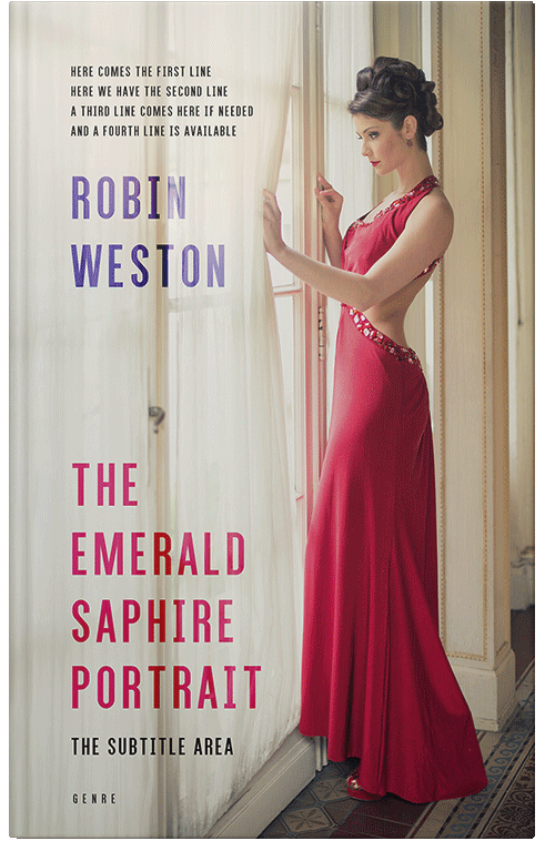 Front view of Premade Royal Romance Book Cover - Sisal