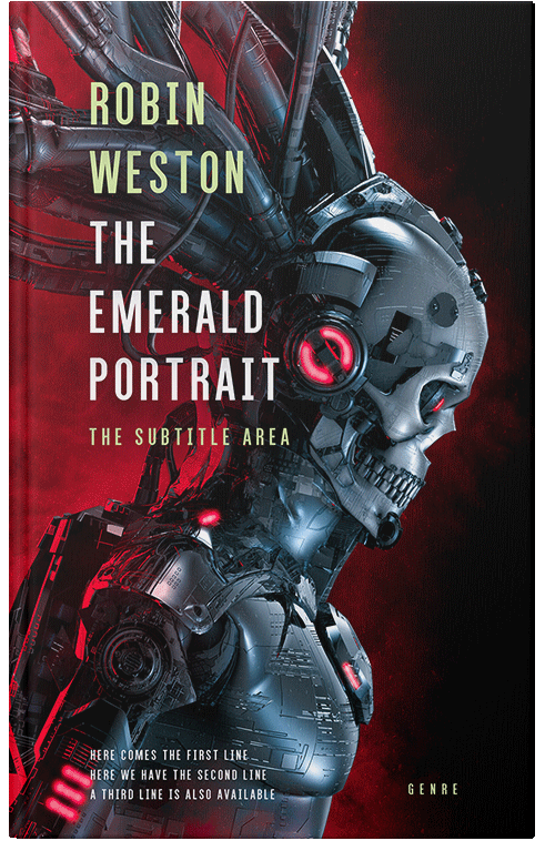 Front view of Premade Science Fiction Book Cover - Thunder