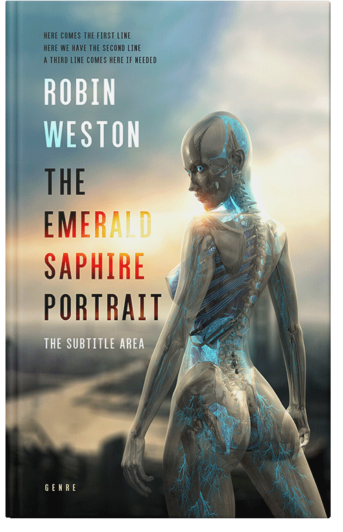 Front view of Premade Erotica Book Cover - Nandor