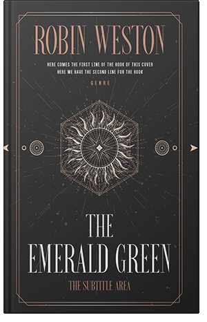 Premade Book Cover Mine Shaft
