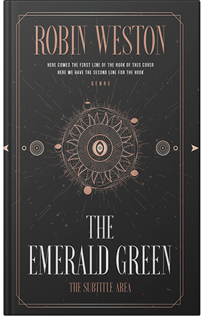 Premade Book Cover Mine Shaft