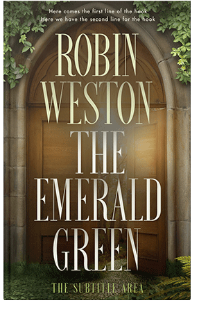 Pre Made Book Cover Metallic Bronze